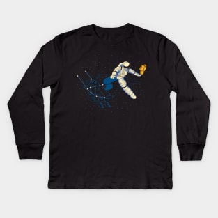 Wild Ride in Space Kids Long Sleeve T-Shirt